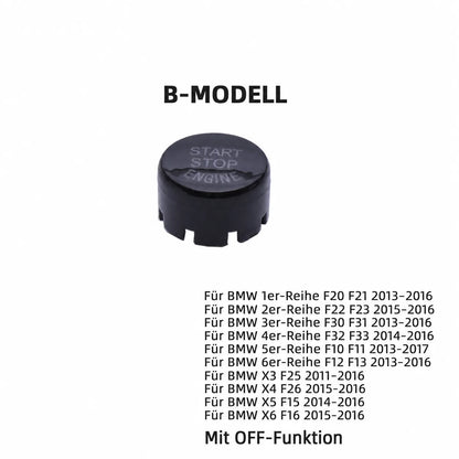 Mavlaro Start-Stop-Knopf Ersatz A/B für BMW F10/F20/F30/F32/F25/F15 2009-2017