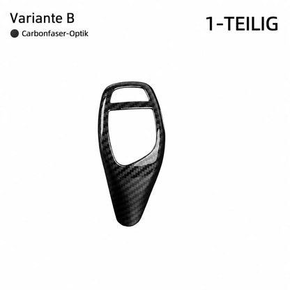 Mavlaro Schaltknauf-Abdeckung in Carbon-Optik für BMW F20-F36/F07/F10/F11/F06/F12/F13/X3-X6