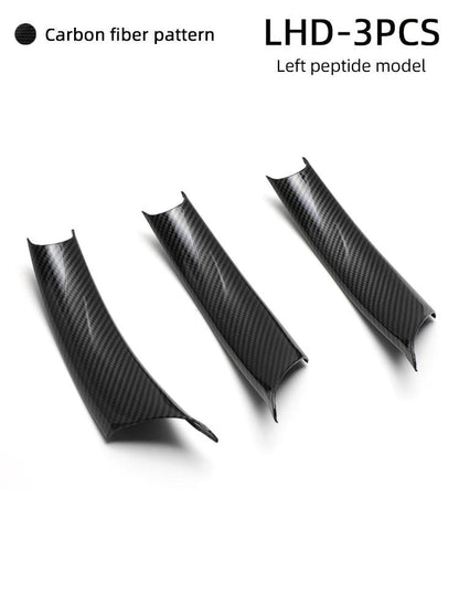 Mavlaro Innentürgriff-Abdeckungen 3-teilig ohne Türverkleidungsausbau für BMW X5 E70 2008-2013 & X6 E71/E72 2008-2014