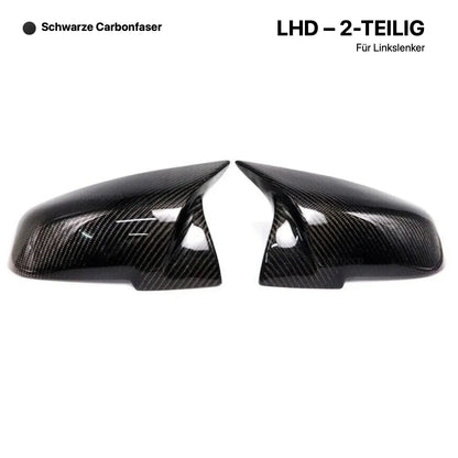 Mavlaro Echtcarbon/Forged-Carbon Spiegelkappen Ersatz für BMW F30/F31/F32/F36 & X1 E84