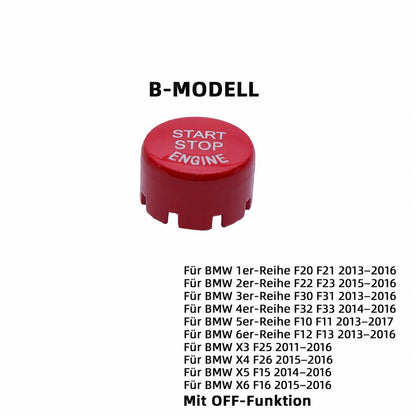 Mavlaro Start-Stop-Knopf Ersatz A/B für BMW F10/F20/F30/F32/F25/F15 2009-2017