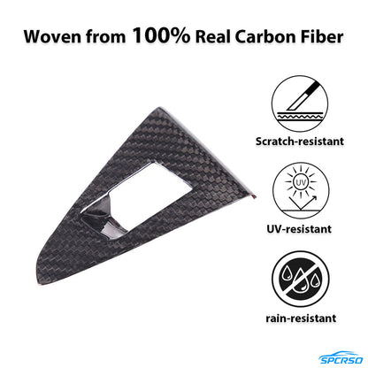 Mavlaro Carbon Fiber Tailgate Rear Door Switch Frame Trim for BMW 8 Series G14/15/16 (2019–2022)