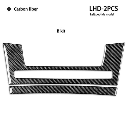 Mavlaro Echtcarbon Sitzheizung-Tastenblende B-Kit für BMW 5er E60 2004-2007