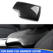 Mavlaro Mittelarmlehnen-Abdeckung in Carbon-Optik für BMW 3er F30/F31
