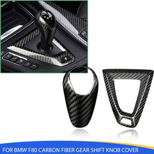 Mavlaro Echtcarbon Schaltknauf-Abdeckung 3M für BMW M3 F80 & M4 F82/F83 2014-2018