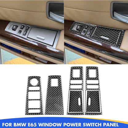 Mavlaro Echtcarbon Innenraum-Zierleisten Set für BMW 7er E65/E66 2002-2008