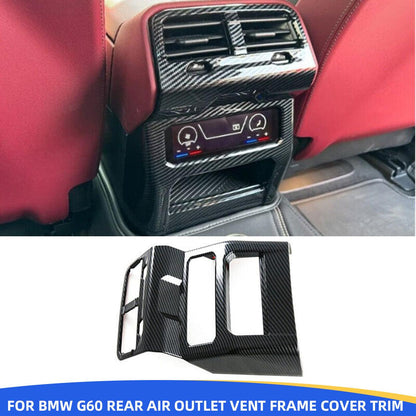 Mavlaro Fond-Luftauslass Rahmen Carbon-Optik 3M für BMW 5er G60 & i5 2024-2025