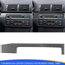 Mavlaro Echtcarbon Mittelkonsole Instrumentenleisten-Blende für BMW 3er E46 1998-2005