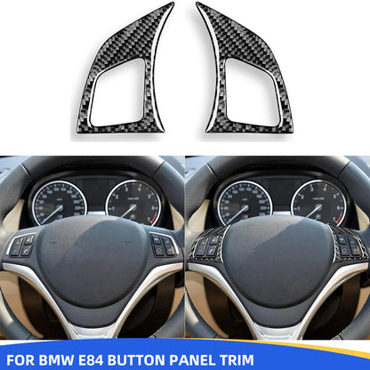 Mavlaro Echtcarbon Dashboard Bedienfeld Blenden 2-teilig für BMW X1 E84 2013-2015