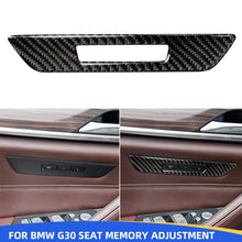 Mavlaro Echtcarbon Sitzmemory-Tasten Blende für BMW 5er G30/G31 2017-2023