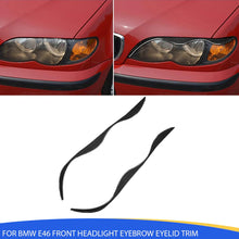 Mavlaro Echtcarbon Scheinwerferblenden für BMW 3er E46 1998-2006