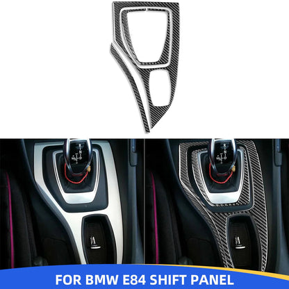 Mavlaro Echtcarbon Schaltkulisse Mittelkonsole Blenden für BMW X1 E84 2013-2015