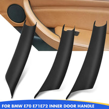 Mavlaro Innentürgriff-Abdeckungen 3-teilig ohne Türverkleidungsausbau für BMW X5 E70 2008-2013 & X6 E71/E72 2008-2014