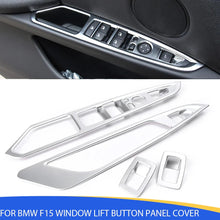 Mavlaro Fensterheberschalter-Blenden für BMW X5 F15 2014-2018 & X6 F16 2015-2019 Linkslenker