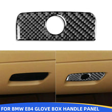 Mavlaro Echtcarbon Handschuhfach Griffblende 1-teilig für BMW X1 E84 2013-2015