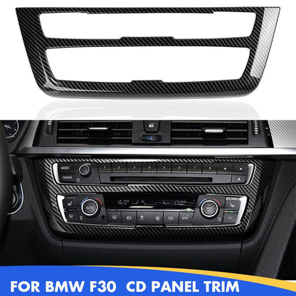 Mavlaro CD-Panelblende in Carbon-Optik für BMW F30/F31/F34 & F32/F33/F36