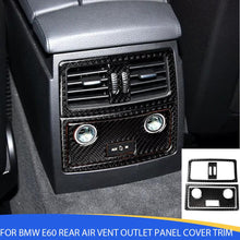 Mavlaro Fond-Luftauslass Blende Carbon-Optik 3M für BMW 5er E60/E61 2005-2010