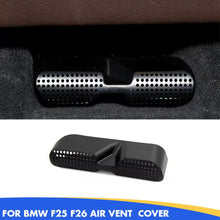 Mavlaro Sitzunterseiten-Luftauslass Abdeckungen 2 Stück für BMW X3 F25 2011-2017 X4 F26 2014-2018