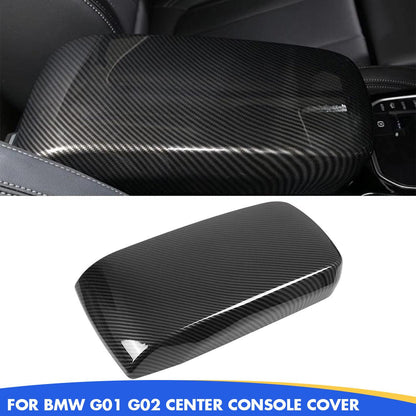 Mavlaro Mittelarmlehnen-Abdeckung in Carbon-Optik für BMW X3 G01 / X4 G02