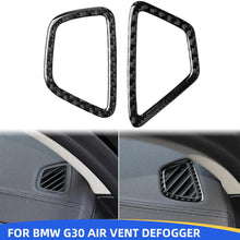 Mavlaro Echtcarbon Defroster Luftauslass Rahmen 2-teilig für BMW 5er G30/G31 2017-2023