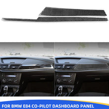 Mavlaro Echtcarbon Beifahrer-Dashboard Zierleisten 2-teilig für BMW X1 E84 2013-2015