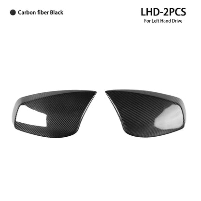 Mavlaro Echtcarbon Spiegelkappen-Overlays für BMW 5er E60/E61 & 6er E63/E64 2003-2007