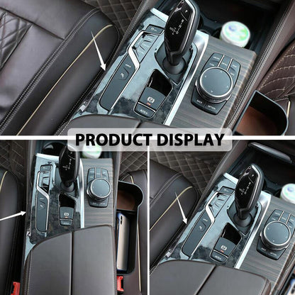Mavlaro Echtcarbon/Forged-Carbon Schaltpanel-Blende für BMW 5er G30 2017-2023 Linkslenker