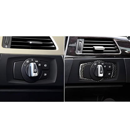 Mavlaro Lichtschalterblende aus Echtcarbon für BMW 3er E90/E92/E93