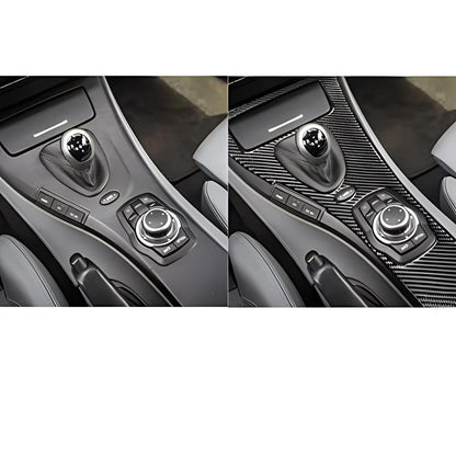 Mavlaro Schaltkulissenblende aus Echtcarbon für BMW E92 M3