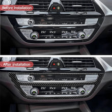 Mavlaro Echtcarbon iDrive Bedienfeldblende für BMW 5er G30 Linkslenker