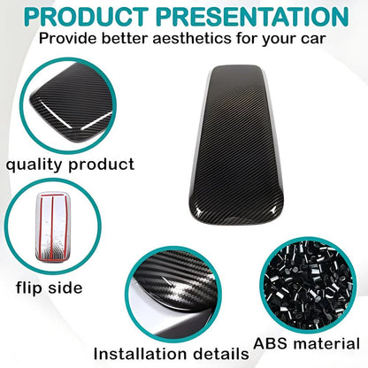 Mavlaro Carbon-Optik Mittelarmlehnen-Abdeckung für BMW X1 U11 (2023-2026)