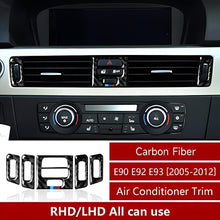 Mavlaro 5D Carbon-Optik Mittelkonsole- und Lüftungsblende Version A für BMW E90/E92/E93