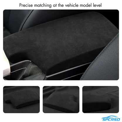 Mavlaro Alcantara-Optik Mittelarmlehnen-Abdeckung für BMW 3er E90/E91/E92/E93 2005-2013