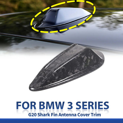 Mavlaro Echtcarbon Shark-Fin Antennenabdeckung für BMW 3er G20/G21 2023-2024