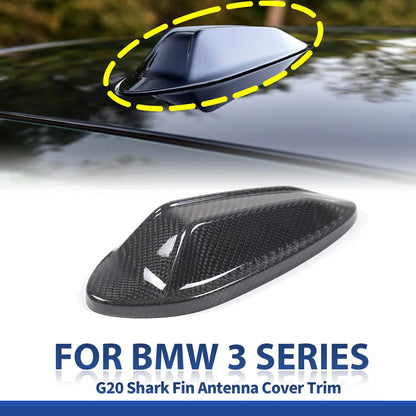 Mavlaro Echtcarbon Shark-Fin Antennenabdeckung für BMW 3er G20/G21 2023-2024