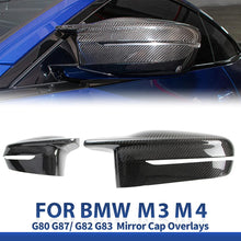 Mavlaro Dry-Carbon Spiegelkappen-Overlays für BMW M2 G87, M3 G80/G81 & M4 G82/G83 2021-2025