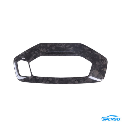 Mavlaro Real Carbon Fiber Front Reading Light Lamp Trim Cover for BMW 8 Series G14 2019-2022 Interior Upgrade