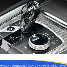 Mavlaro Crystal Gangwahlschalter & Startknopf Kit für BMW G-Serie MGU Linkslenker
