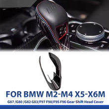 Mavlaro Echtcarbon Schaltknauf-Abdeckung für BMW M2/M3/M4 G80/G82/G87 & X3M/X4M/X5M/X6M