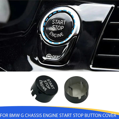 Mavlaro Start-Stopp-Knopf Kappe Ersatz für BMW G30/G31/G01/G02/G32/G11/G12/F97/F98