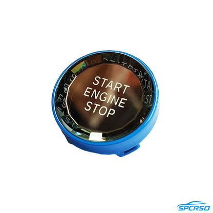 Mavlaro Kristall Start-Stop-Knopf Ersatz 23 mm für BMW E90/E91/E92/E93/E60/E70/E71