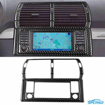 Mavlaro Real Carbon Fiber Full Interior Trim Cover Kit for BMW X5 E53 (2000–2006), OEM Fit, Multi-Piece Set