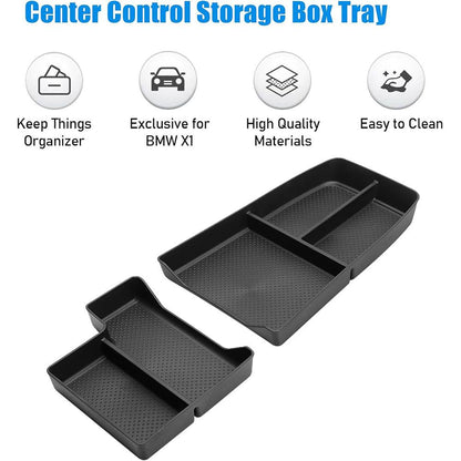 Mavlaro Mittelkonsole Organizer 2-teilig für BMW X1 U11 2023-2025 TPE