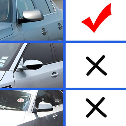 Mavlaro M-Style Spiegelkappen Ersatzpaar für BMW 5er E60/E61 & 6er E63/E64 Pre-LCI 2003-2007