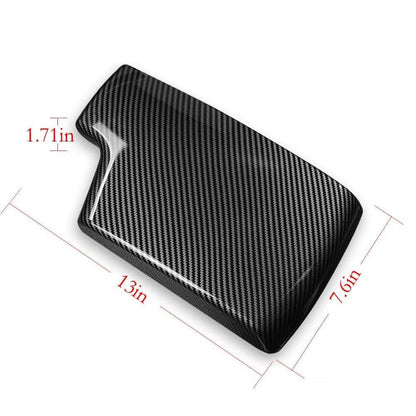 Mavlaro Mittelarmlehnen-Abdeckung in Carbon-Optik für BMW 3er E90/E91/E92/E93
