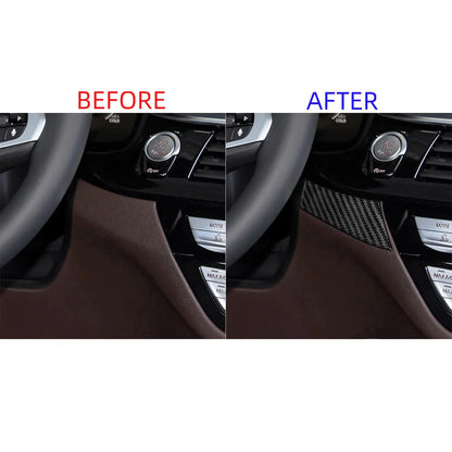 Mavlaro Echtcarbon Dashboard-Zierleisten 2-teilig für BMW 5er G30/G31 2017-2023