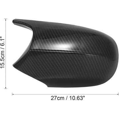 Mavlaro Spiegelkappen Carbon-Optik für BMW 3er E90/E91/E92/E93 LCI 2009-2013