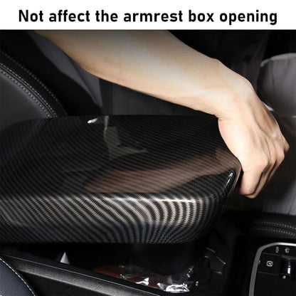 Mavlaro Mittelarmlehnen-Abdeckung in Carbon-Optik für BMW X3 G01 / X4 G02