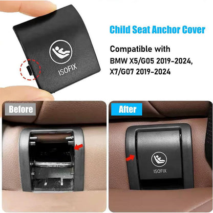 Mavlaro ISOFIX-Abdeckung 1 Stück für BMW X5 G05 & X7 G07 2019-2025