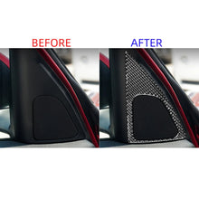 Mavlaro Echtcarbon Türlautsprecher Rahmen 2-teilig für BMW X1 E84 2013-2015